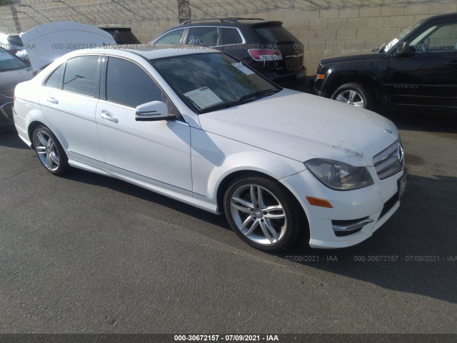 MERCEDES-BENZ C-CLASS 2013 wddgf4hb1dr262434