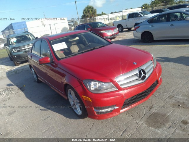 MERCEDES-BENZ C-CLASS 2013 wddgf4hb1dr267827