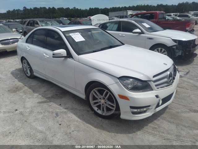 MERCEDES-BENZ C-CLASS 2013 wddgf4hb1dr276060