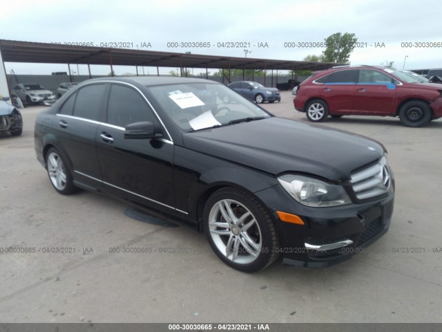 MERCEDES-BENZ C-CLASS 2013 wddgf4hb1dr286054