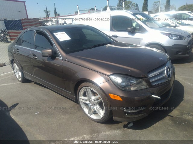 MERCEDES-BENZ C-CLASS 2013 wddgf4hb1dr291111