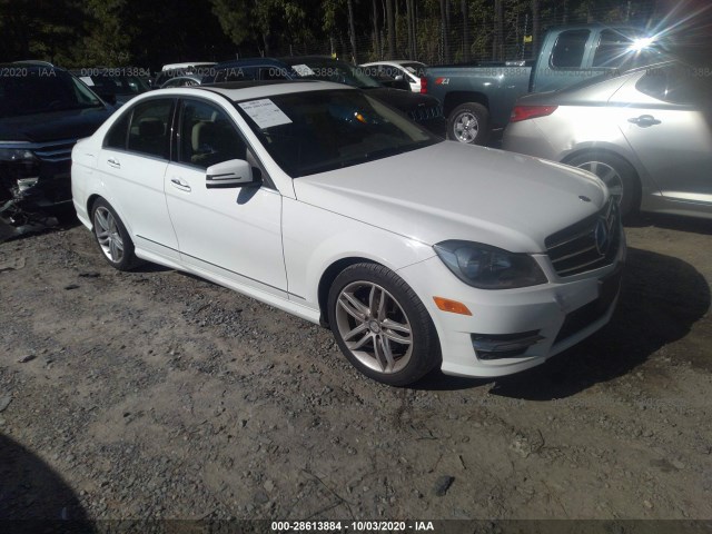 MERCEDES-BENZ C-CLASS 2014 wddgf4hb1ea935447