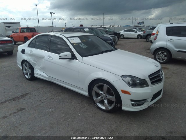 MERCEDES-BENZ C-CLASS 2014 wddgf4hb1ea967119