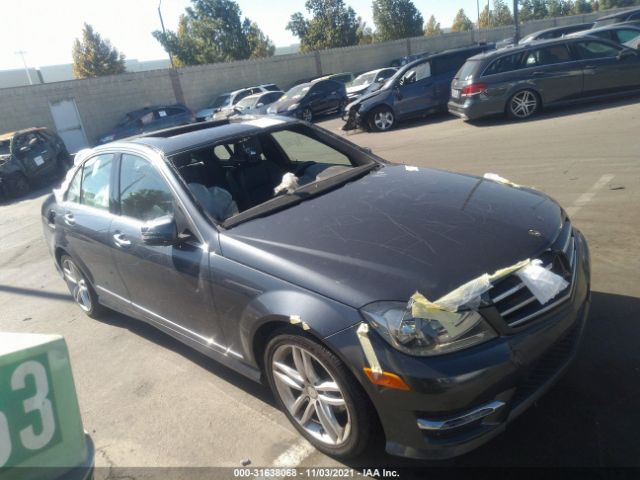 MERCEDES-BENZ C-CLASS 2014 wddgf4hb1eg248837