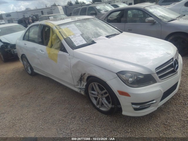 MERCEDES-BENZ C-CLASS 2014 wddgf4hb1er313643