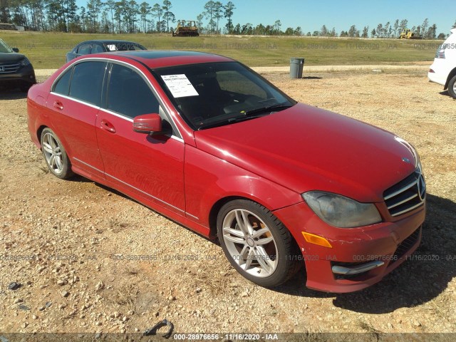 MERCEDES-BENZ C-CLASS 2014 wddgf4hb1er318244