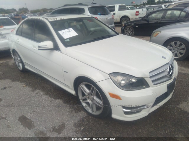 MERCEDES-BENZ C-CLASS 2012 wddgf4hb2ca605233