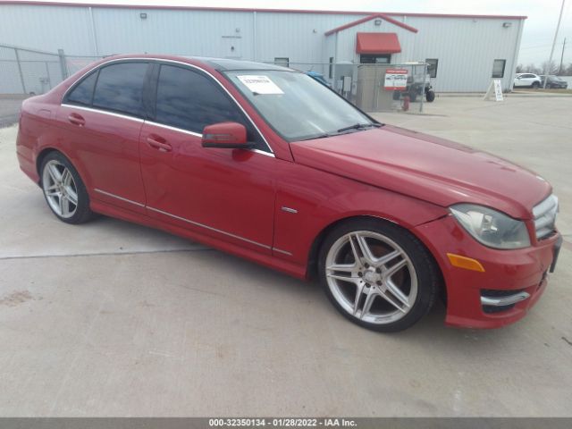 MERCEDES-BENZ C-CLASS 2012 wddgf4hb2ca613543