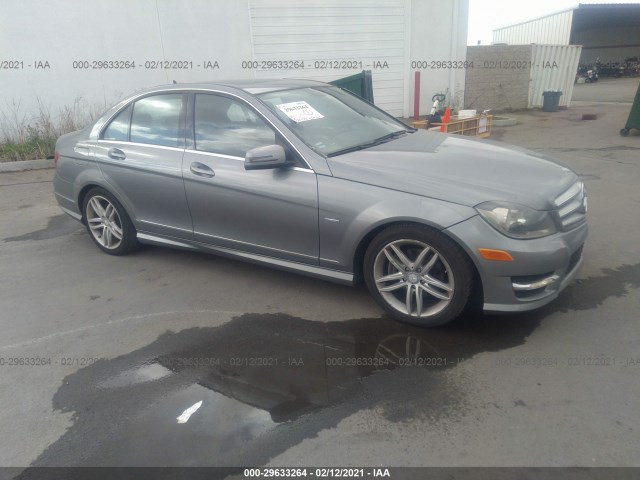 MERCEDES-BENZ C-CLASS 2012 wddgf4hb2ca621397