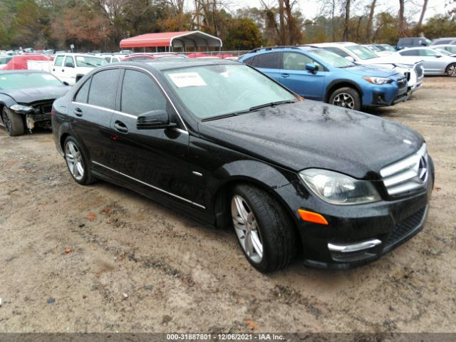 MERCEDES-BENZ C-CLASS 2012 wddgf4hb2ca627247