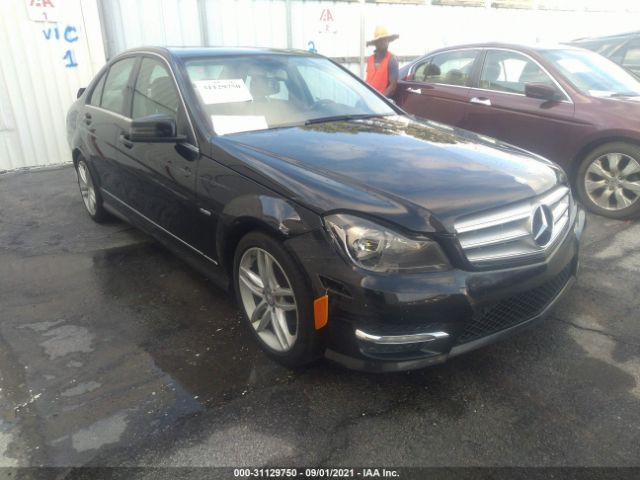 MERCEDES-BENZ C-CLASS 2012 wddgf4hb2ca632173