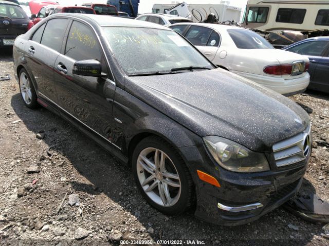 MERCEDES-BENZ C-CLASS 2012 wddgf4hb2ca634215