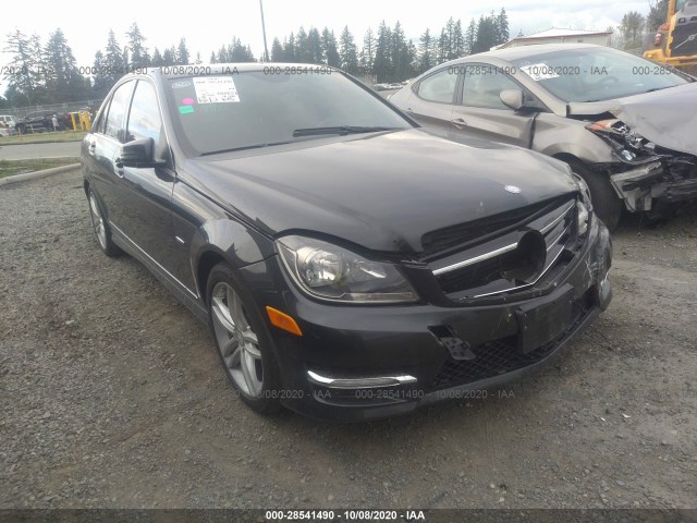 MERCEDES-BENZ C-CLASS 2012 wddgf4hb2ca634652