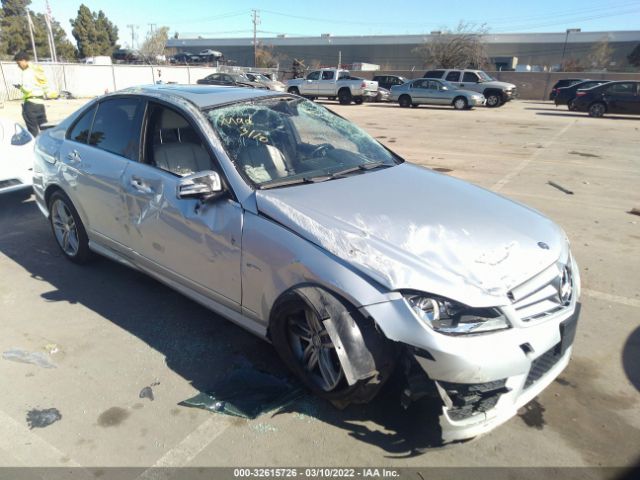 MERCEDES-BENZ C-CLASS 2012 wddgf4hb2ca646770