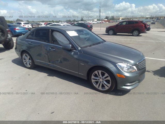 MERCEDES-BENZ C-CLASS 2012 wddgf4hb2ca654965