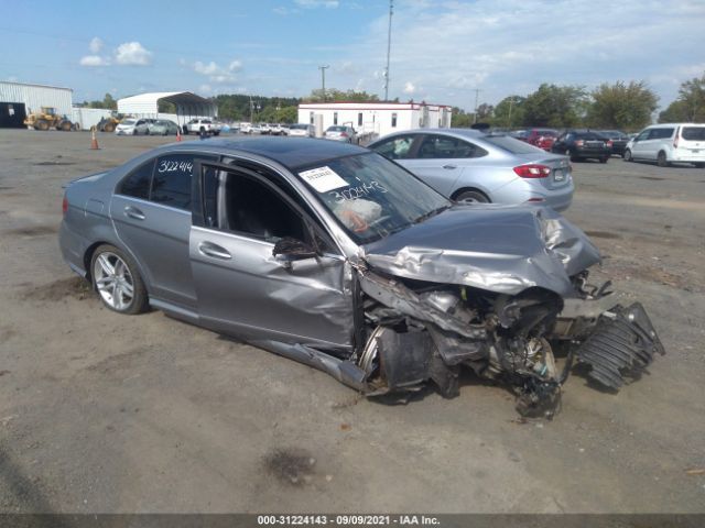 MERCEDES-BENZ C-CLASS 2012 wddgf4hb2ca721127