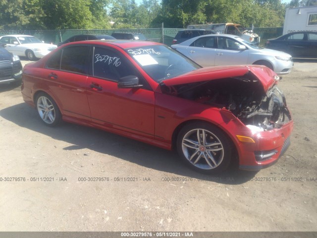 MERCEDES-BENZ C-CLASS 2012 wddgf4hb2ca727140