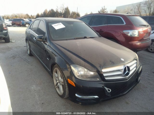 MERCEDES-BENZ C-CLASS 2012 wddgf4hb2cr193560