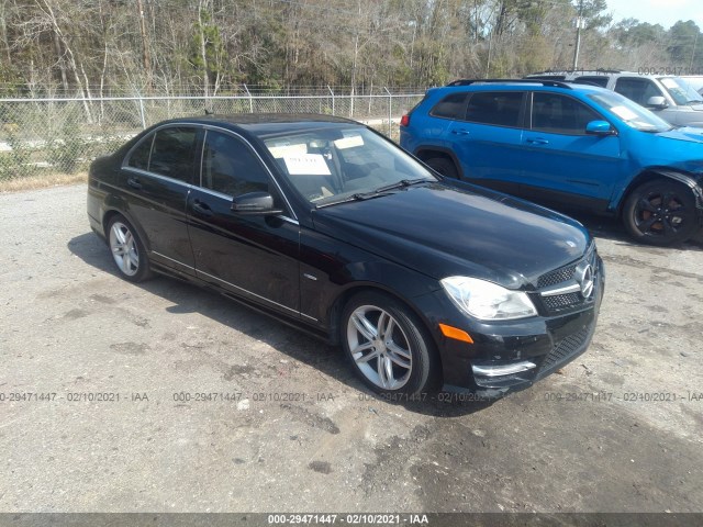 MERCEDES-BENZ C-CLASS 2012 wddgf4hb2cr196457