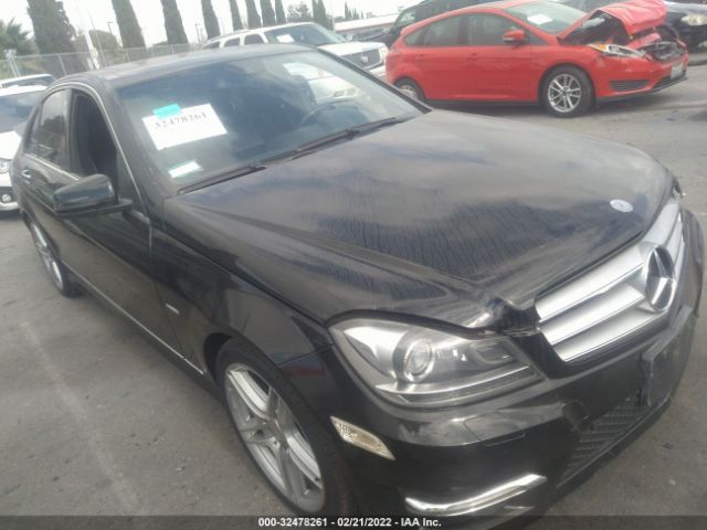 MERCEDES-BENZ C-CLASS 2012 wddgf4hb2cr198533