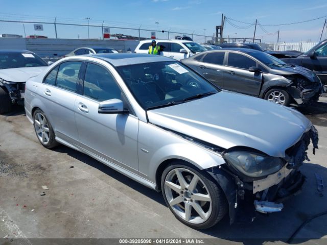 MERCEDES-BENZ C 250 2012 wddgf4hb2cr202967