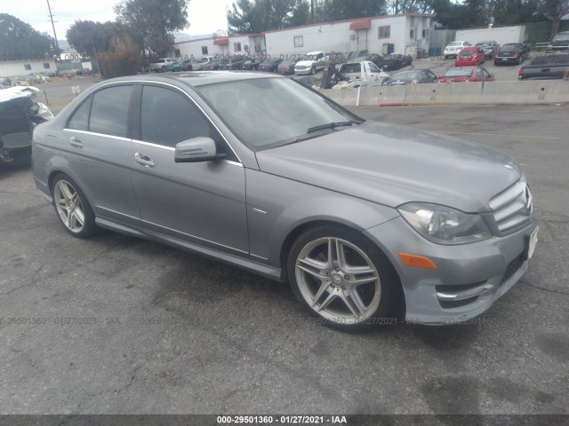 MERCEDES-BENZ C-CLASS 2012 wddgf4hb2cr220319