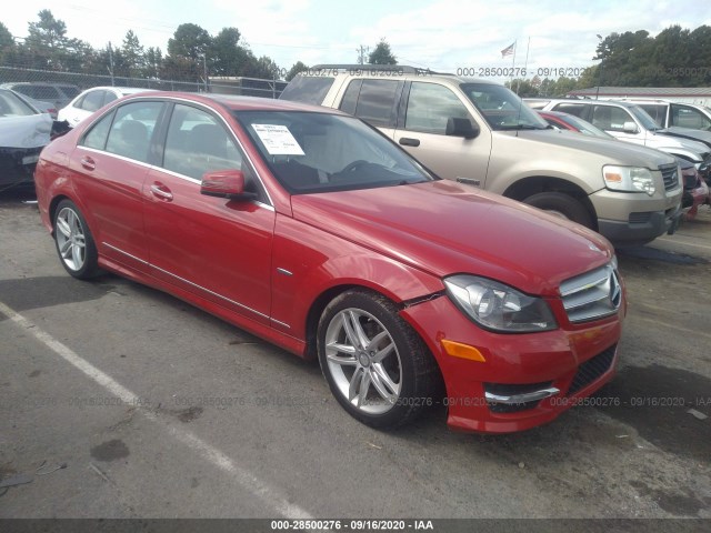 MERCEDES-BENZ C-CLASS 2012 wddgf4hb2cr232079