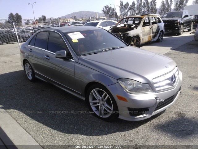 MERCEDES-BENZ C-CLASS 2012 wddgf4hb2cr236827