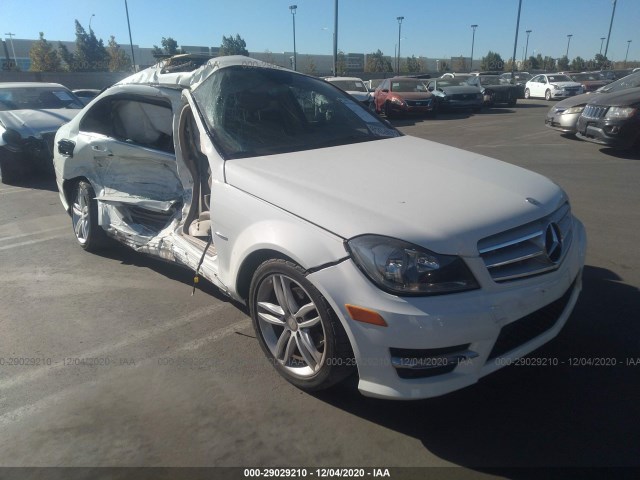 MERCEDES-BENZ C-CLASS 2012 wddgf4hb2cr237685