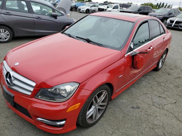 MERCEDES-BENZ C 250 2012 wddgf4hb2cr239503