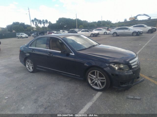 MERCEDES-BENZ C-CLASS 2013 wddgf4hb2da773293