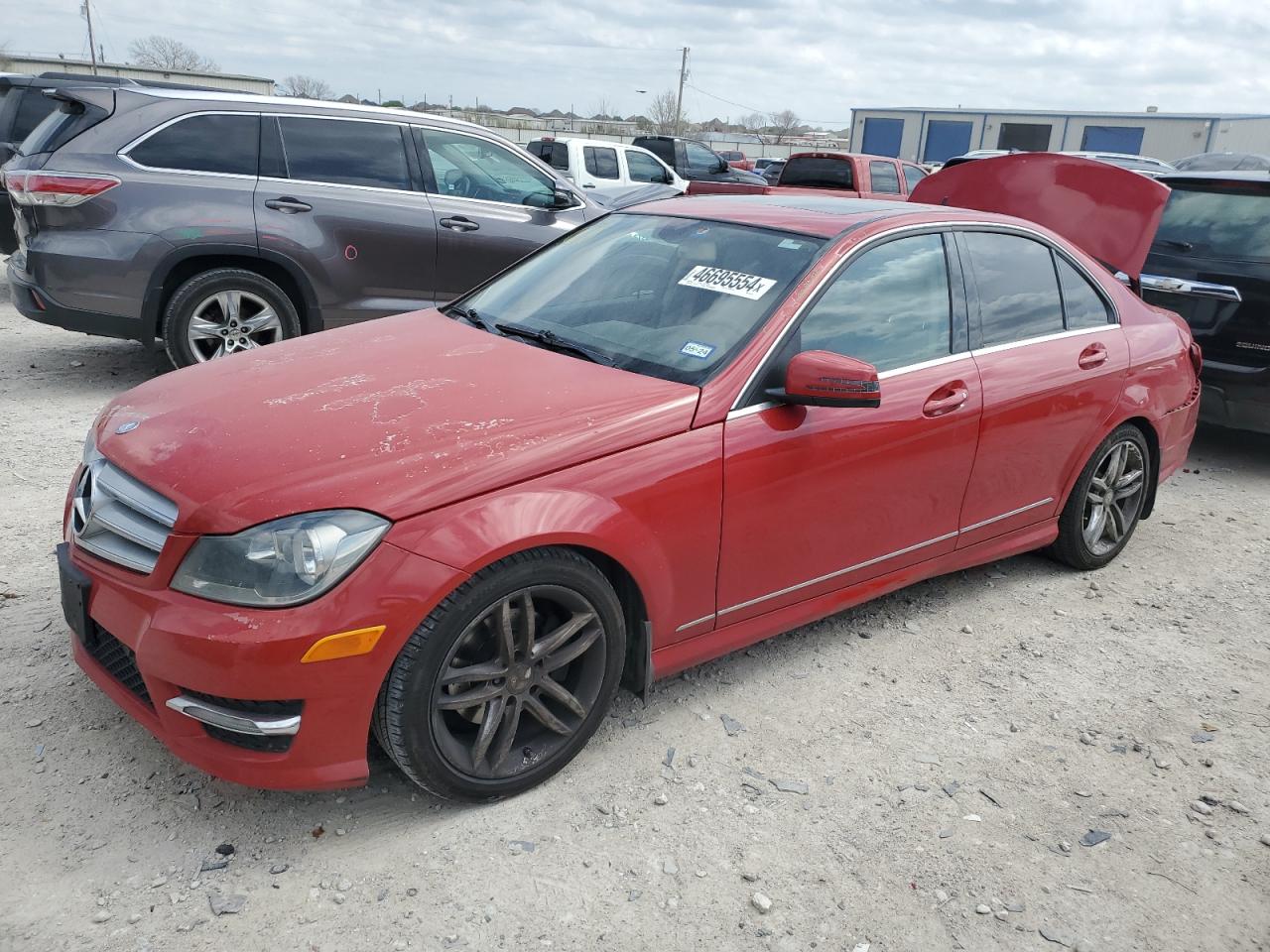 MERCEDES-BENZ C-KLASSE 2013 wddgf4hb2da782172