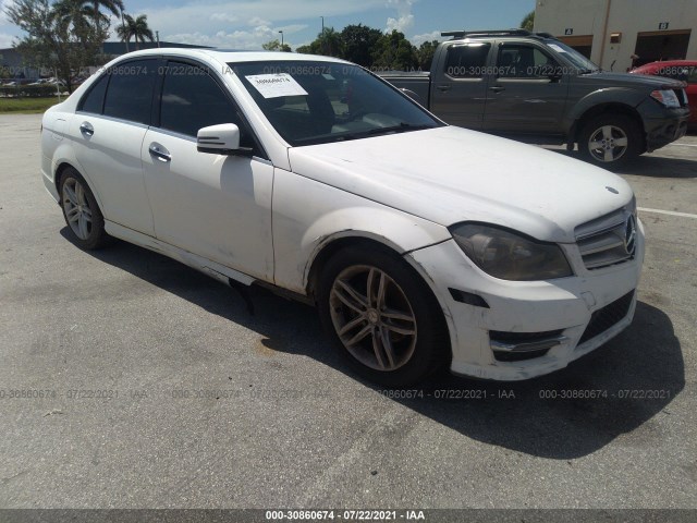 MERCEDES-BENZ C-CLASS 2013 wddgf4hb2da829202