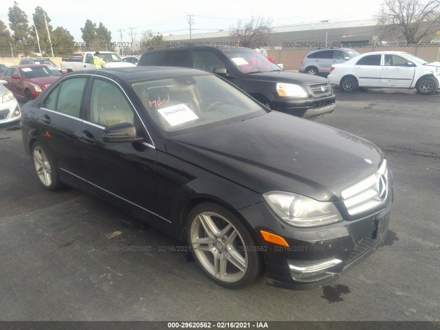 MERCEDES-BENZ C-CLASS 2013 wddgf4hb2da868047