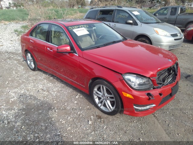 MERCEDES-BENZ C-CLASS 2013 wddgf4hb2da869344