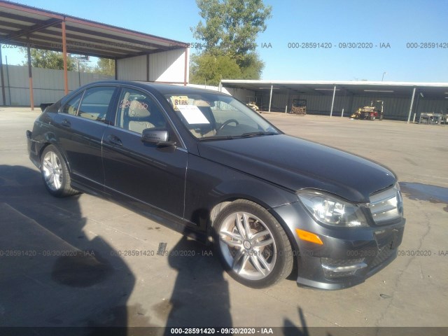 MERCEDES-BENZ C-CLASS 2013 wddgf4hb2dr247392