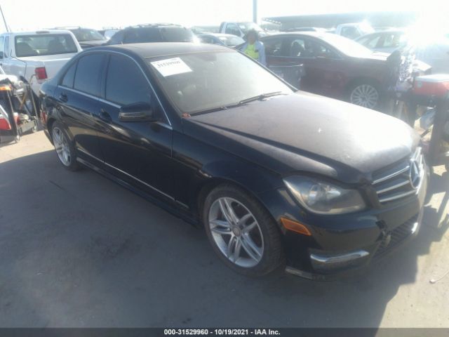 MERCEDES-BENZ C-CLASS 2013 wddgf4hb2dr252124