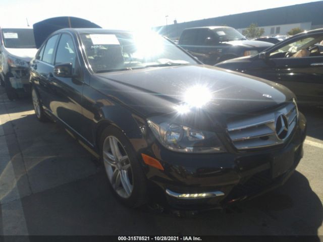 MERCEDES-BENZ C-CLASS 2013 wddgf4hb2dr254584