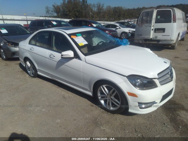 MERCEDES-BENZ C-CLASS 2013 wddgf4hb2dr264712