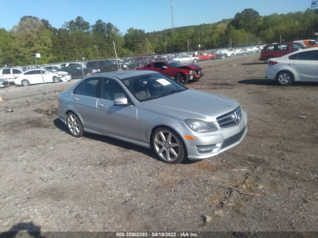 MERCEDES-BENZ C-CLASS 2014 wddgf4hb2ea956789