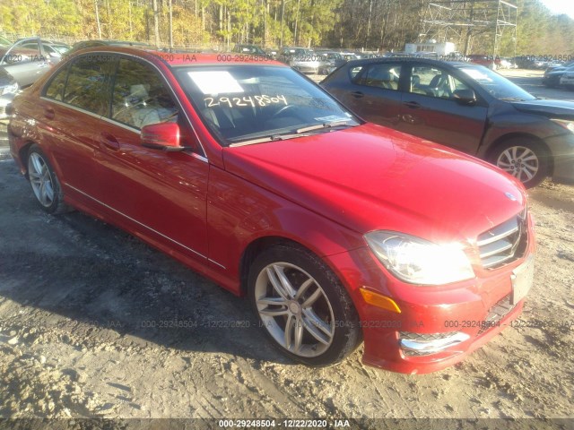 MERCEDES-BENZ C-CLASS 2014 wddgf4hb2ea962687