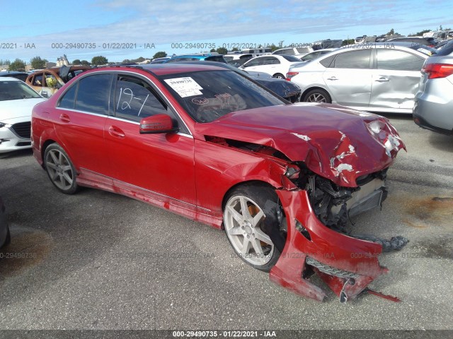 MERCEDES-BENZ C-CLASS 2014 wddgf4hb2ea963533