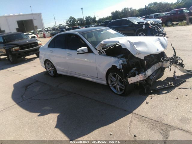 MERCEDES-BENZ C-CLASS 2014 wddgf4hb2ea967338