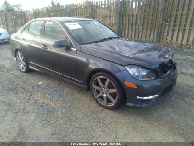 MERCEDES-BENZ C-CLASS 2014 wddgf4hb2eg241072