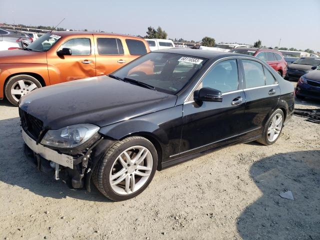 MERCEDES-BENZ C-CLASS 2014 wddgf4hb2er307012