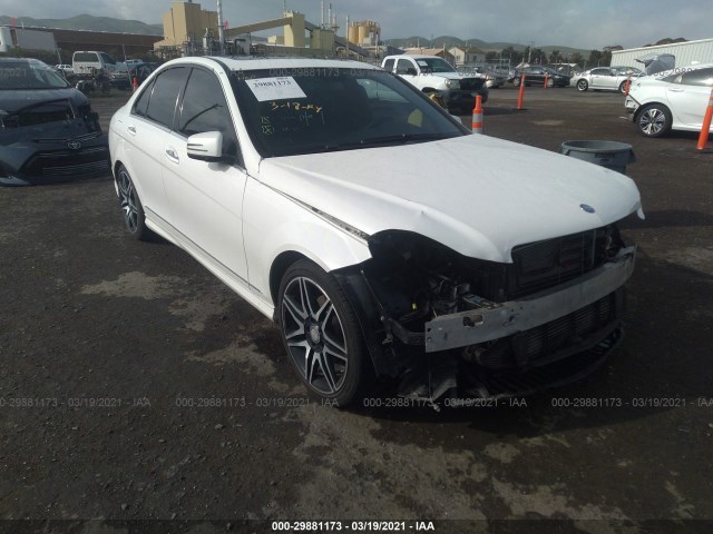 MERCEDES-BENZ C-CLASS 2014 wddgf4hb2er309875