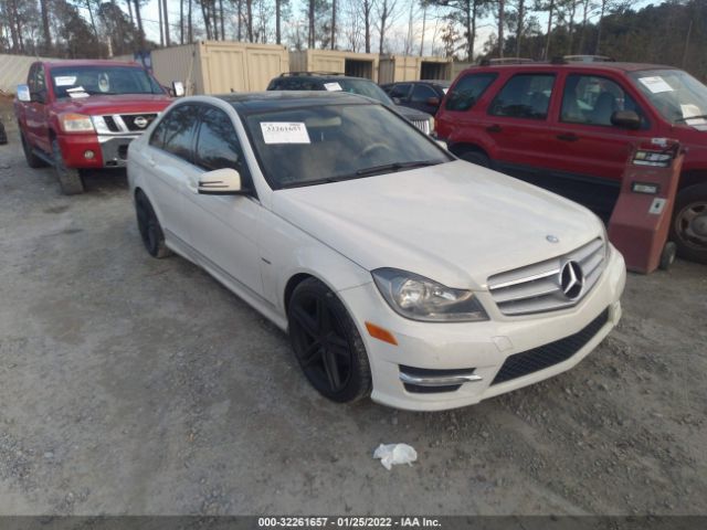 MERCEDES-BENZ C-CLASS 2012 wddgf4hb3ca603507