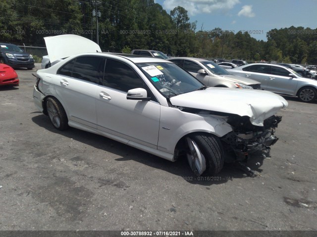 MERCEDES-BENZ C-CLASS 2012 wddgf4hb3ca605242