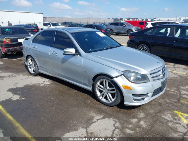 MERCEDES-BENZ C 250 2012 wddgf4hb3ca609405