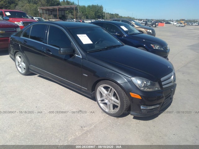 MERCEDES-BENZ C-CLASS 2012 wddgf4hb3ca613809